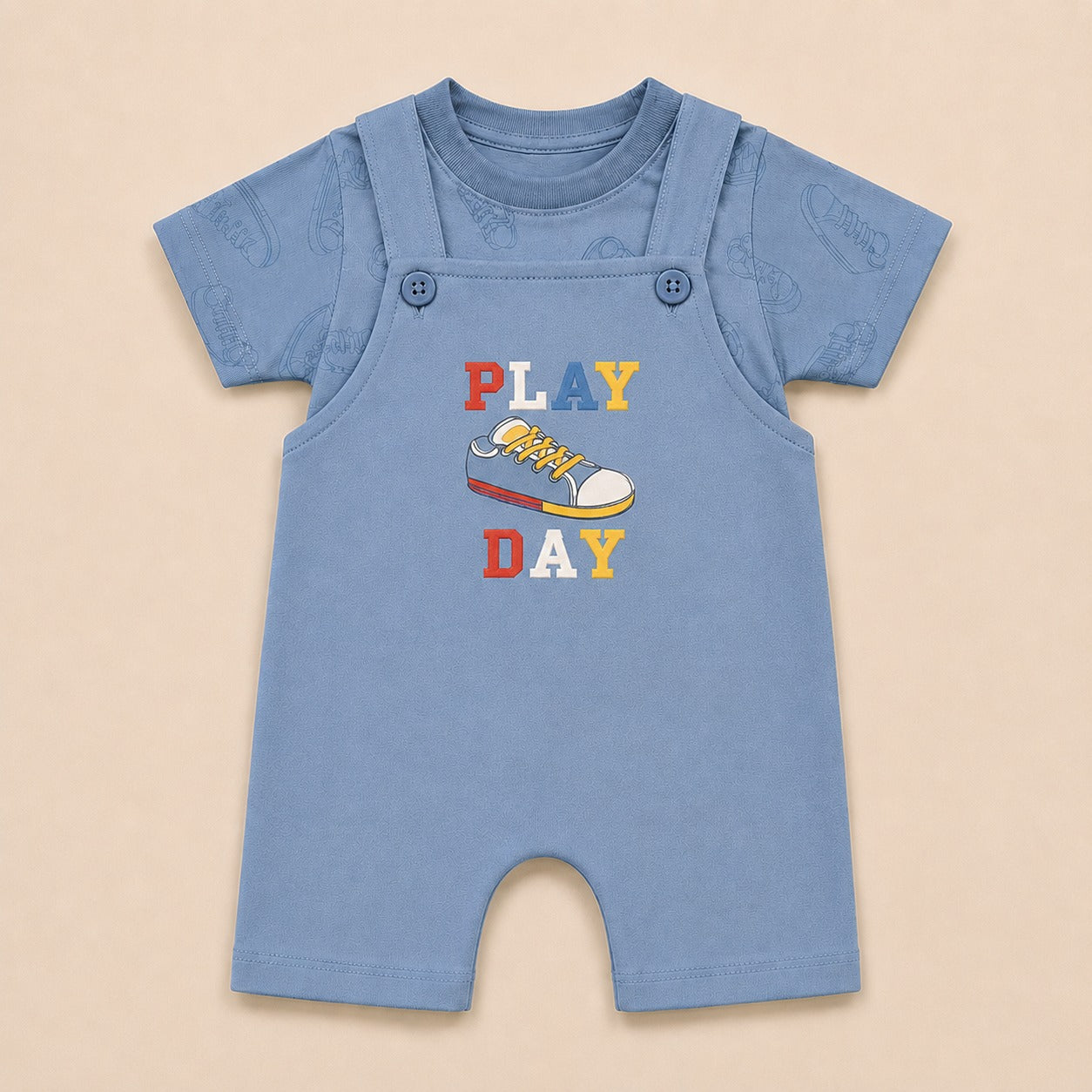 Baby Boys 2pc Romper- Set