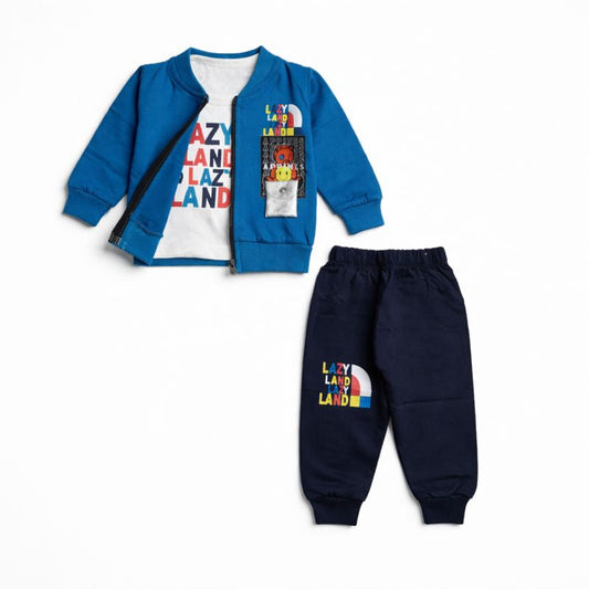 Boys Full Sleeve 3 Piece Suit - kids clothing by New Outfit Pakistan - image 3