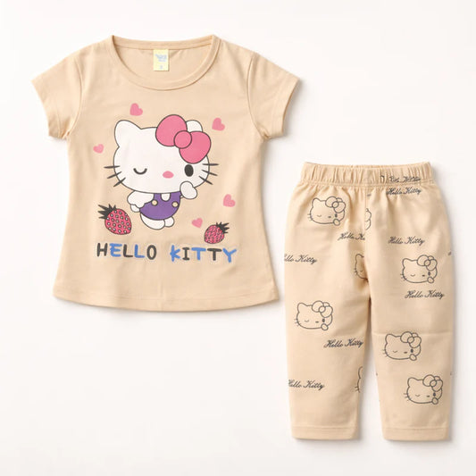 Girls Half Sleeve Suit (5120)