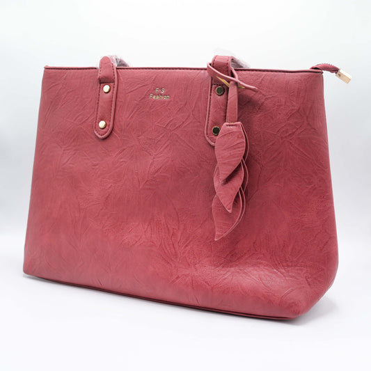 Elegant Textured Red Handbag for Women - kids clothing by New Outfit Pakistan