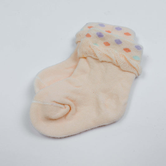 Pack of 3 Polka Dot Infant Socks - kids clothing by New Outfit Pakistan - image 3