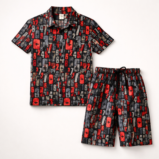 Boys Half Sleeve Suit - kids clothing by New Outfit Pakistan