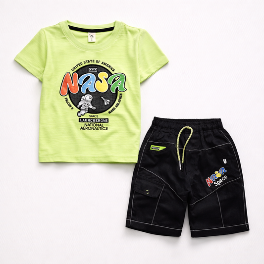 Boys Half Sleeve Suit - kids clothing by New Outfit Pakistan - image 3