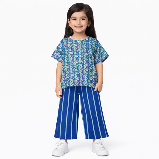 Girls Half Sleeve Suit - kids clothing by New Outfit Pakistan