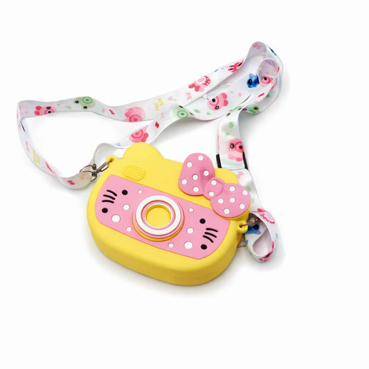 Cute Camera-Style Silicone Sling Bag for Kids & Girls - kids clothing by New Outfit Pakistan - image 3