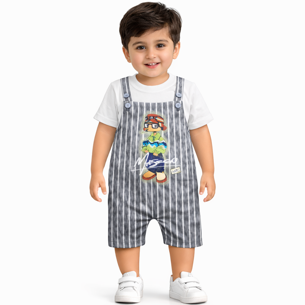 2 Pcs Boys Romper Imported Fabric (JB-EB245)