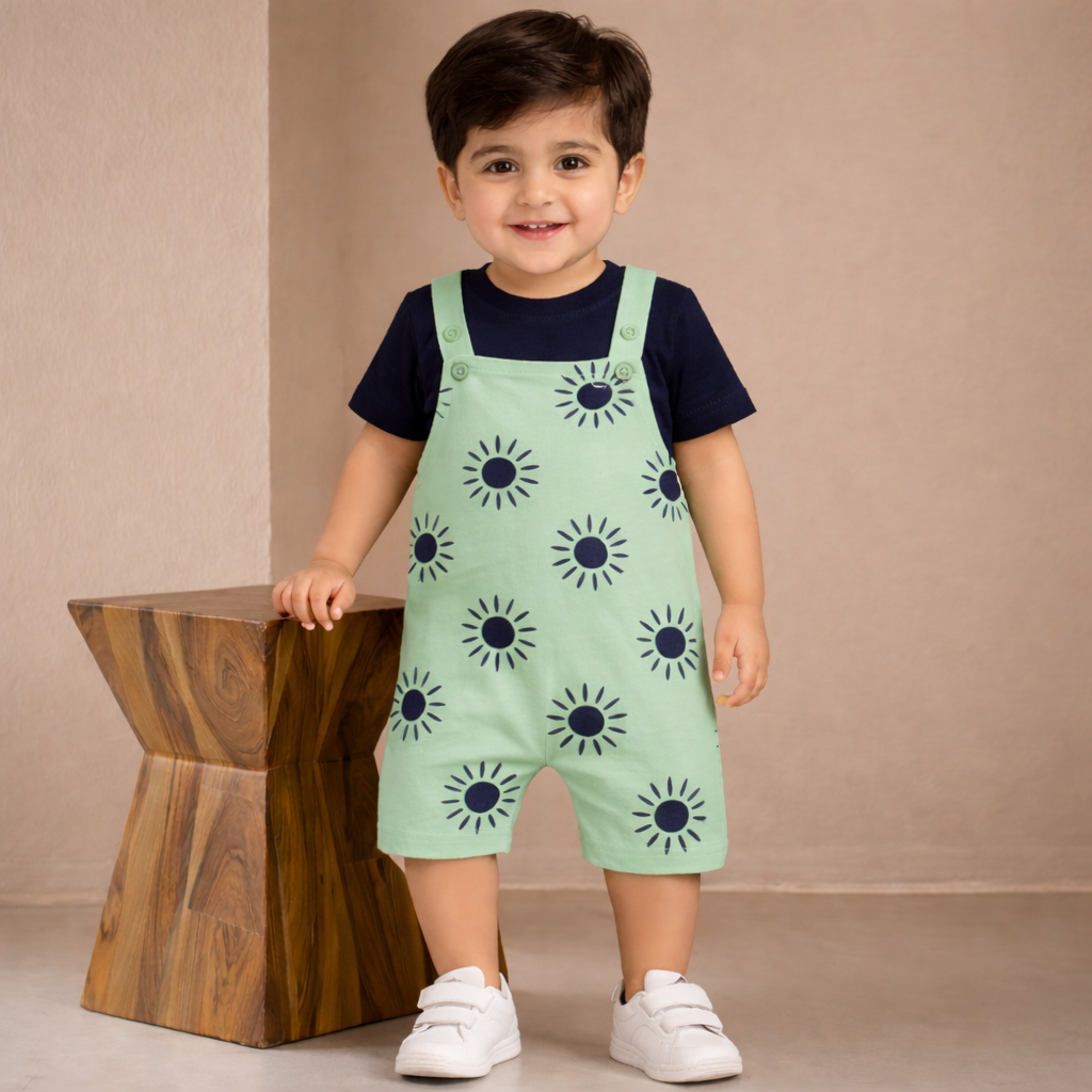 2 Pcs Boys Romper Imported Fabric (JB-EB241)