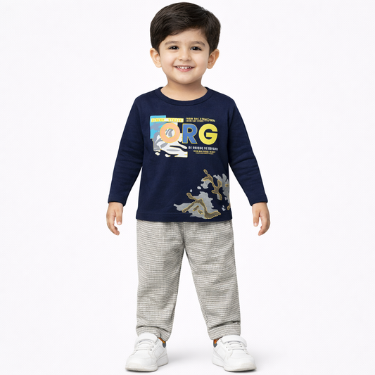 Boys Full Sleeve Suit - kids clothing by New Outfit Pakistan - image 3