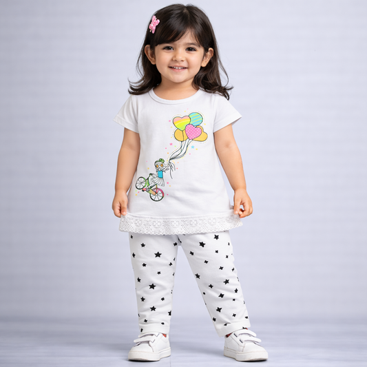 Girls Half Sleeve - kids clothing by New Outfit Pakistan - image 3