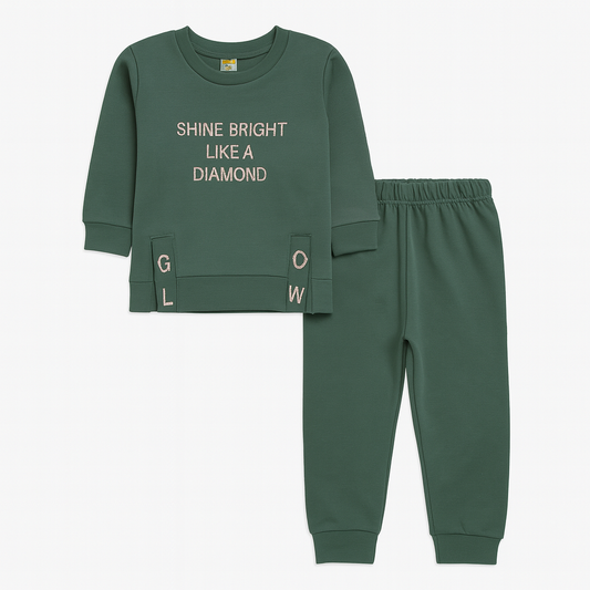 Girls Full Sleeve Suit - kids clothing by New Outfit Pakistan - image 3