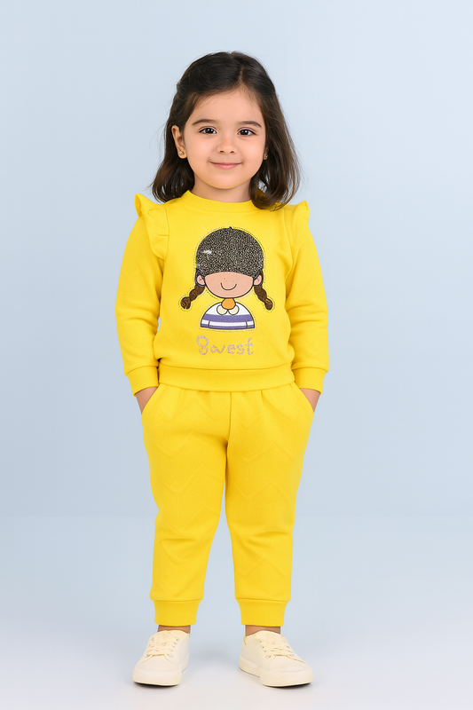 Girls Full Sleeve Suit - kids clothing by New Outfit Pakistan