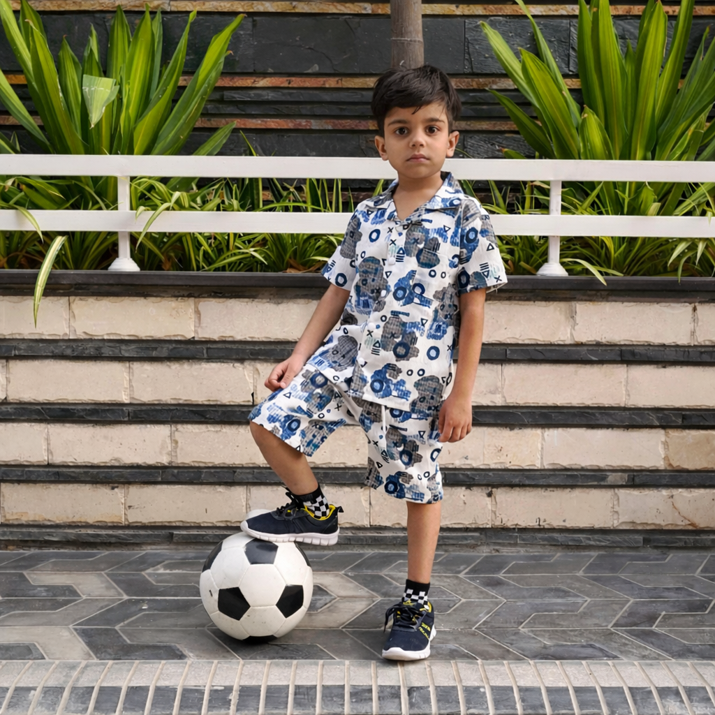 Boys half Sleeve Suit (JB-EB125)