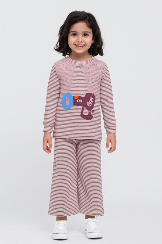 Girls Full Sleeve Suit - kids clothing by New Outfit Pakistan - image 3