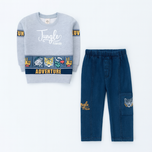 Boys Full Sleeve Suit - kids clothing by New Outfit Pakistan