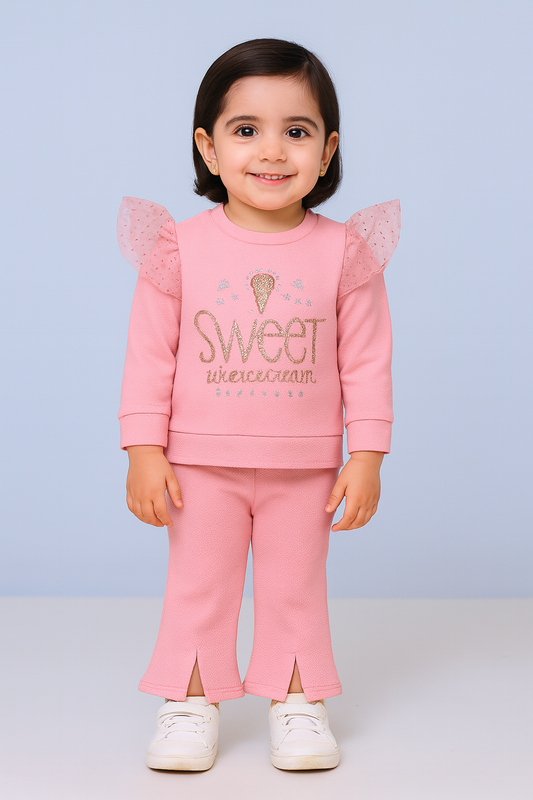 Girls Full Sleeve Suit 2 pcs - kids clothing by New Outfit Pakistan