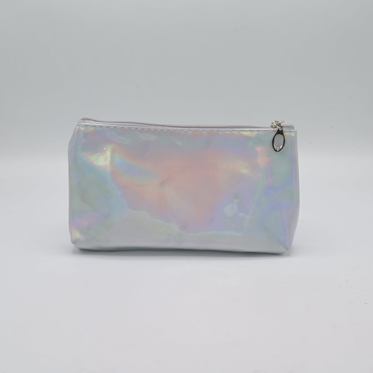 Cute Transparent Cat Pouch – Glitter Ears & Heart Design
