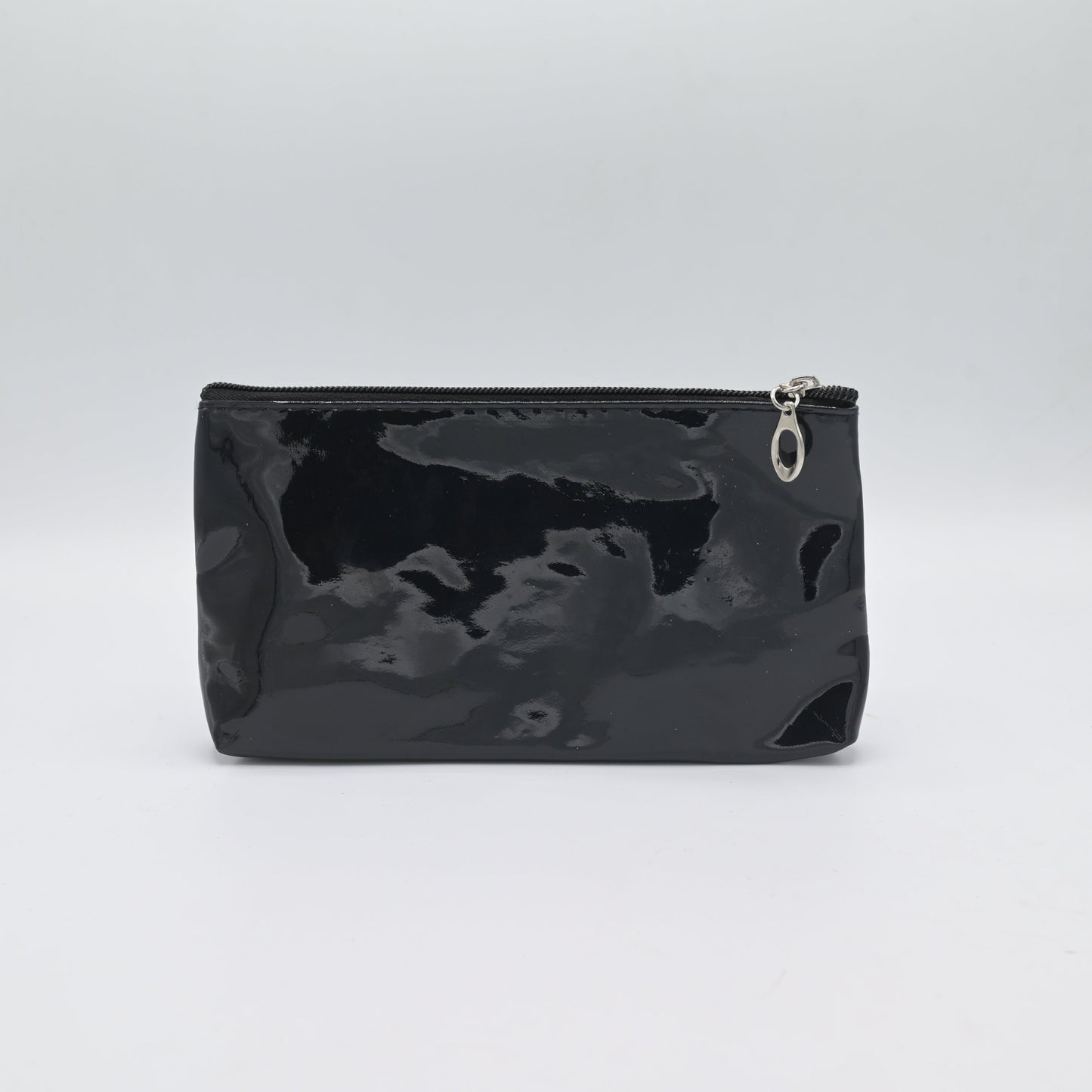 Cute Transparent Cat Pouch – Glitter Ears & Heart Design