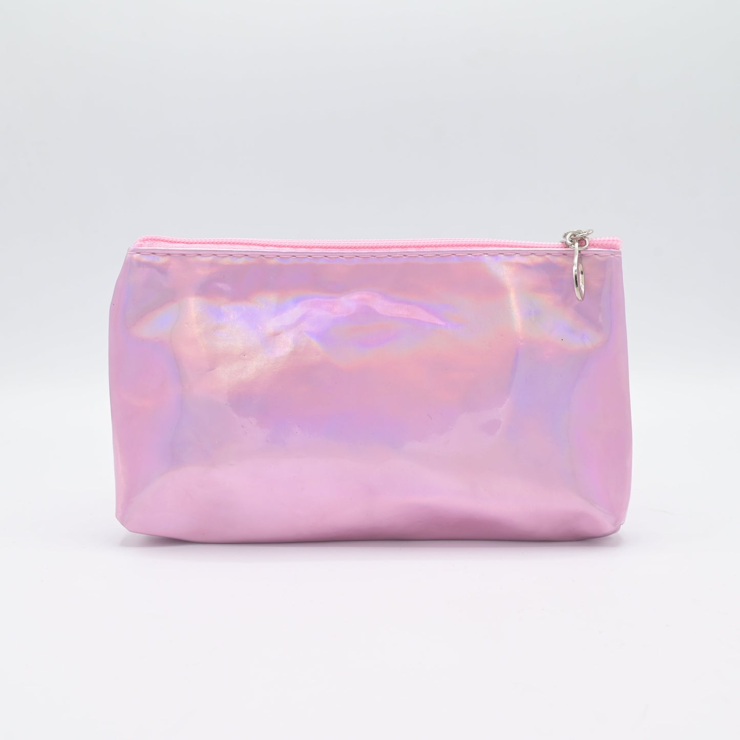 Cute Transparent Cat Pouch – Glitter Ears & Heart Design
