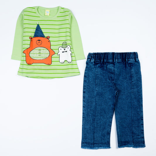 Girls Pre-Winter Suit - kids clothing by New Outfit Pakistan - image 3