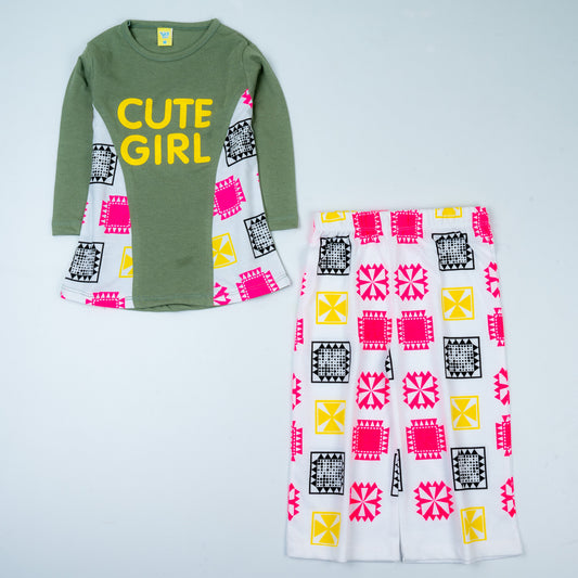 Girls Pre-Winter Suit - kids clothing by New Outfit Pakistan