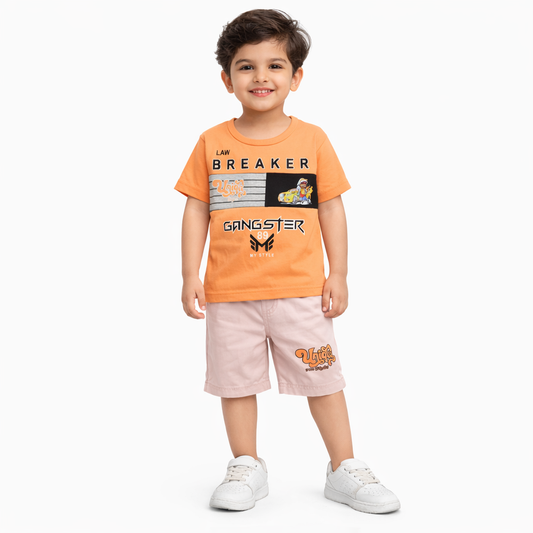 Boys Half Sleeve Suit - kids clothing by New Outfit Pakistan - image 3