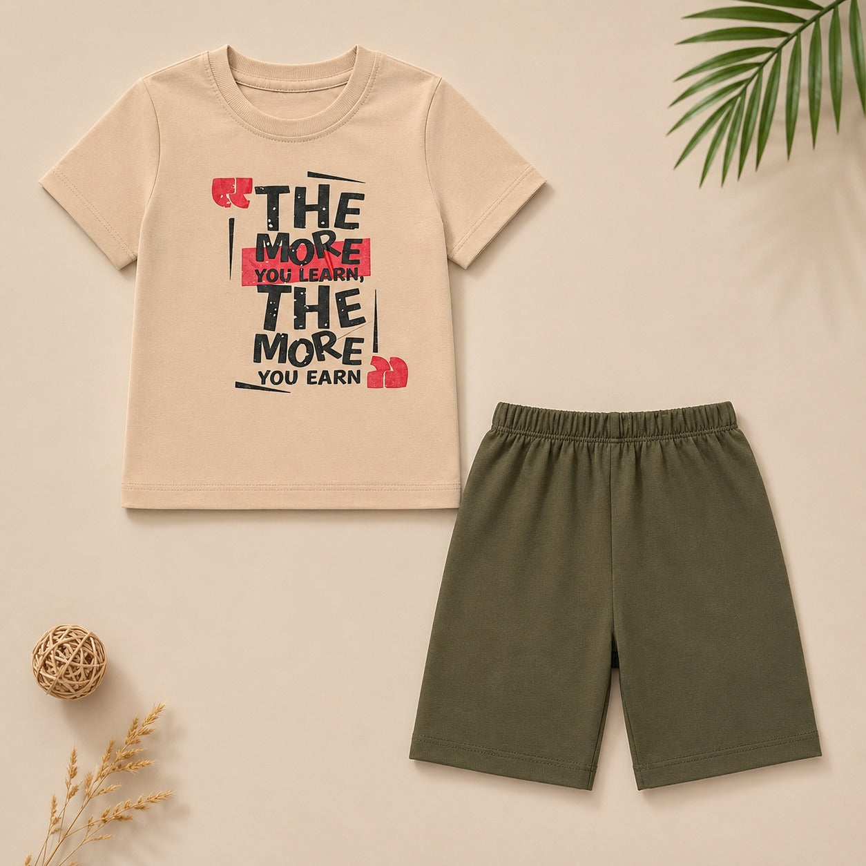 Boys' Casual Summer Co-Ord Set (EB - 286)