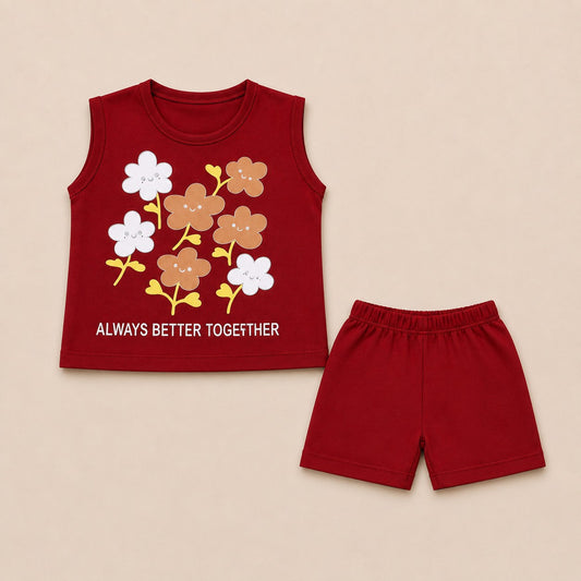 Infant -Baby Girls Summer Suit - kids clothing by New Outfit Pakistan - image 3