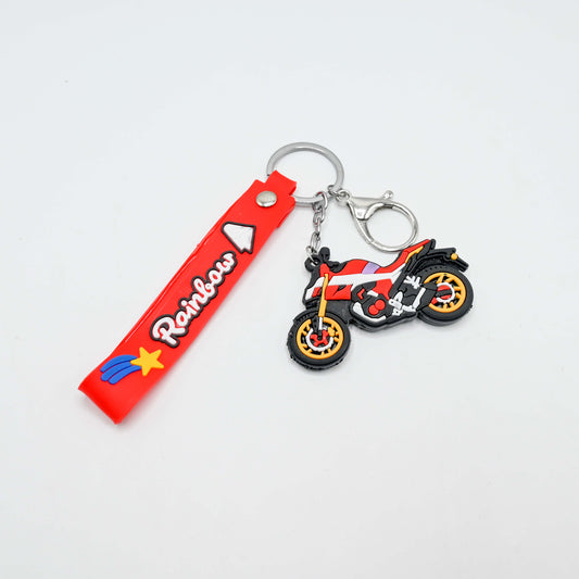 Motorbike Keychain with Rubber Strap (JB-08)