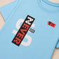 Never Give Up Graphic Printed Sky Blue T-Shirt for Kids - kids clothing by New Outfit Pakistan - image 3