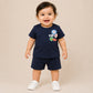 Baby Boys T-Shirt & Shorts Summer Set - kids clothing by New Outfit Pakistan - image 2