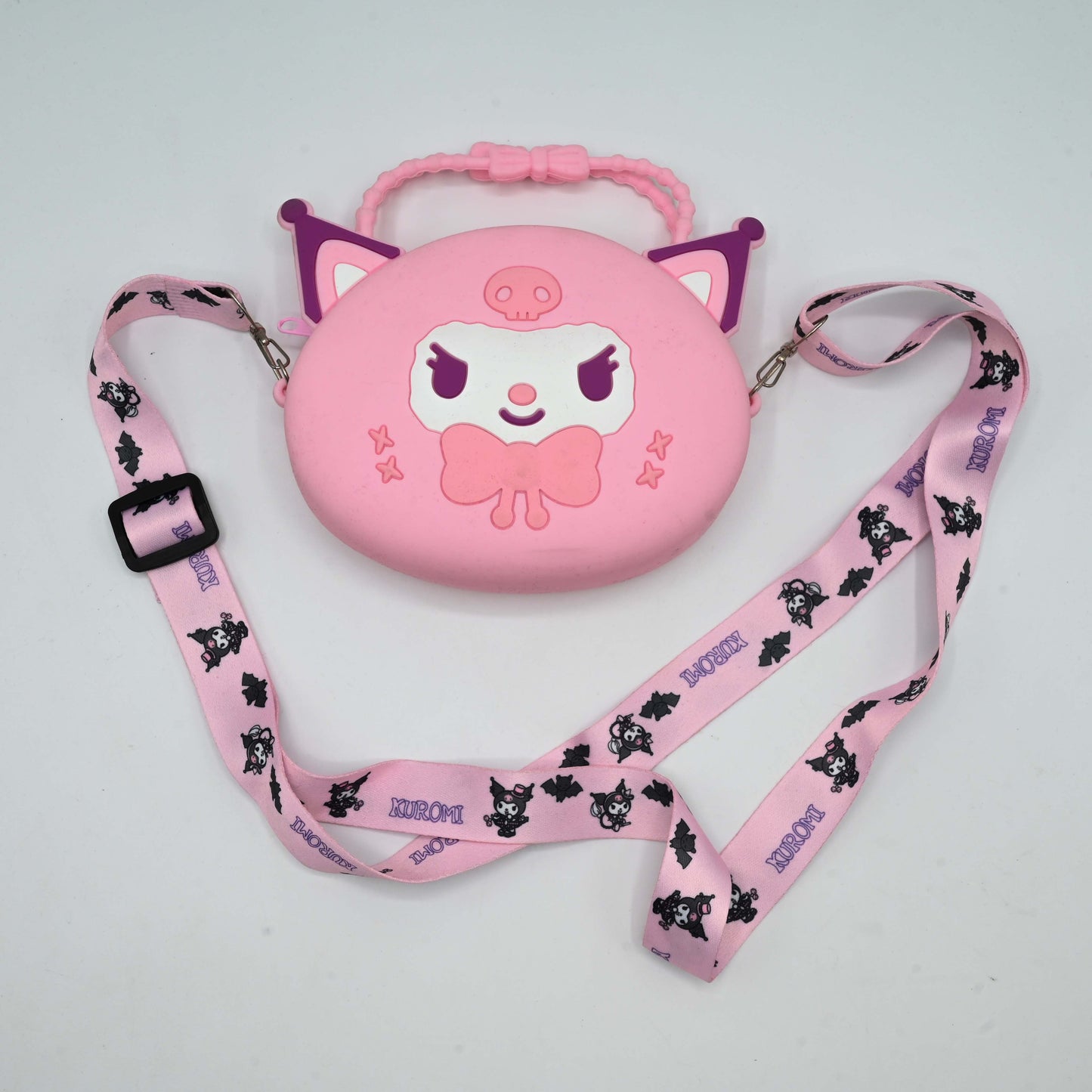 Cute Cartoon Silicone Sling Bag for Kids & Girls (JB-02)