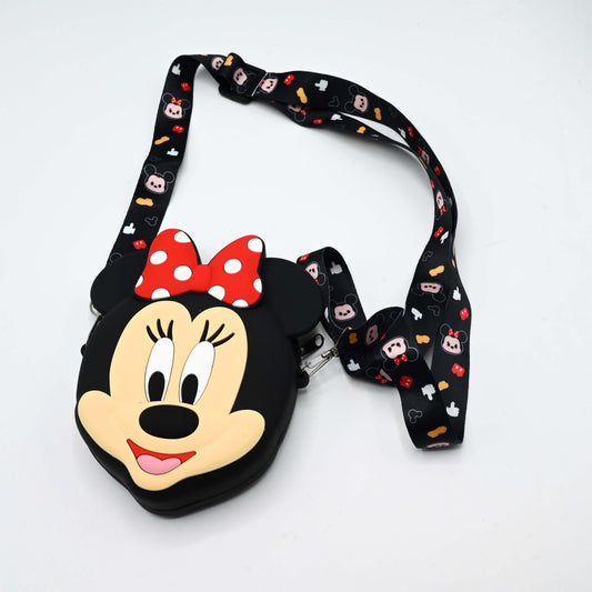 Cute Cartoon Silicone Sling Bag for Kids & Girls (JB-01)