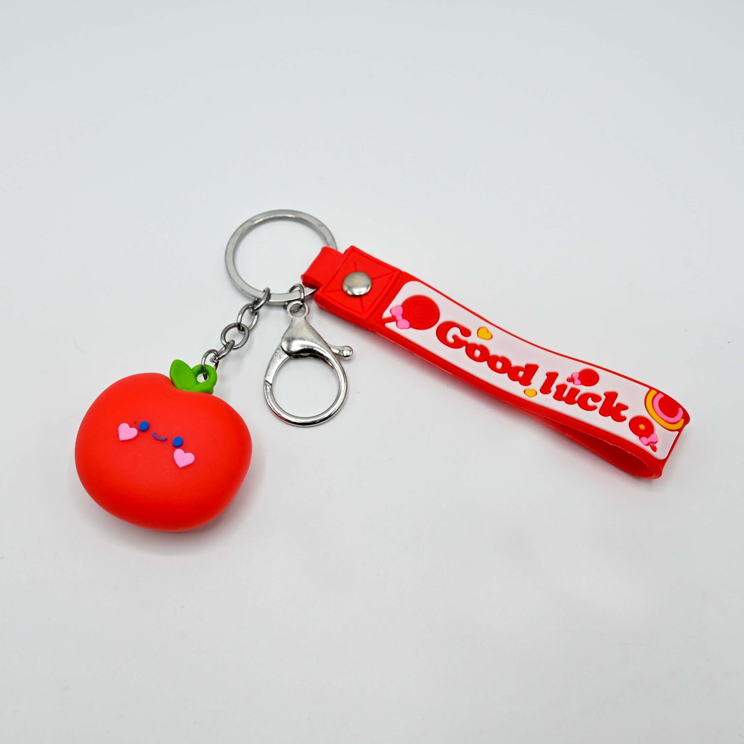 Cute Cartoon Keychain with Rubber Strap (JB-02)