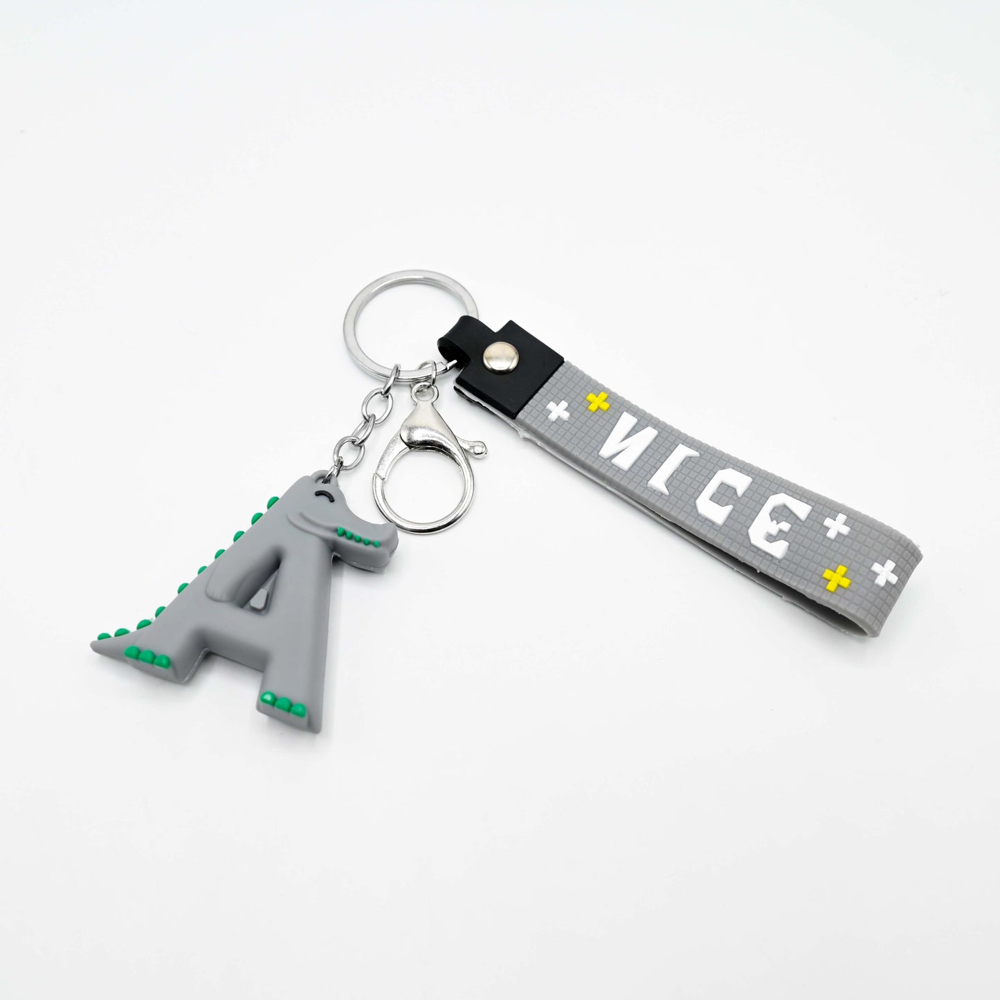 Cute Elephant Keychain with Rubber Strap (JB-04)