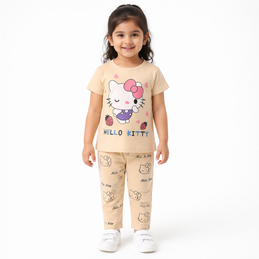 Girls Half Sleeve Suit (5120)
