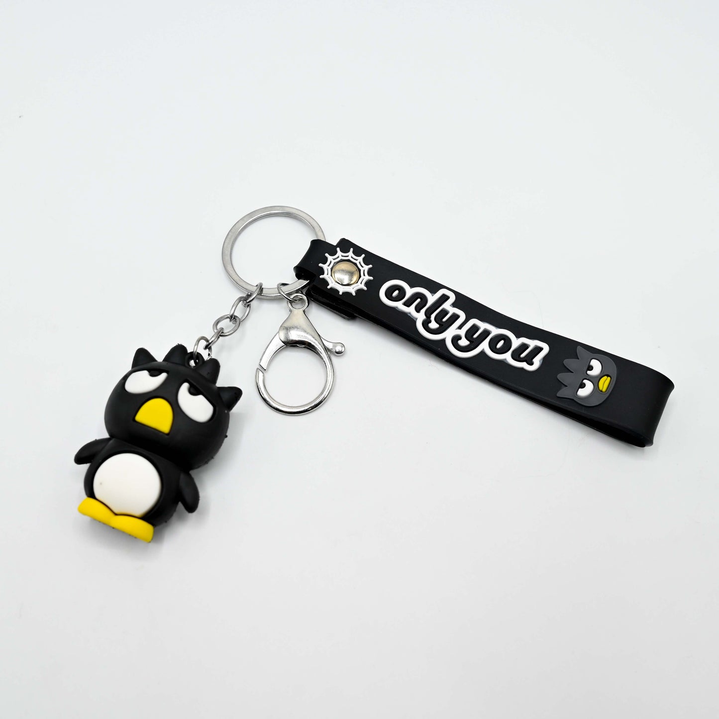 Cute Cartoon Keychain with Rubber Strap (JB-02)