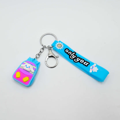 Good Luck Keychain with Rubber Strap (JB-05)