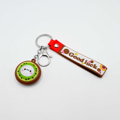 Cute Elephant Keychain with Rubber Strap (JB-04)