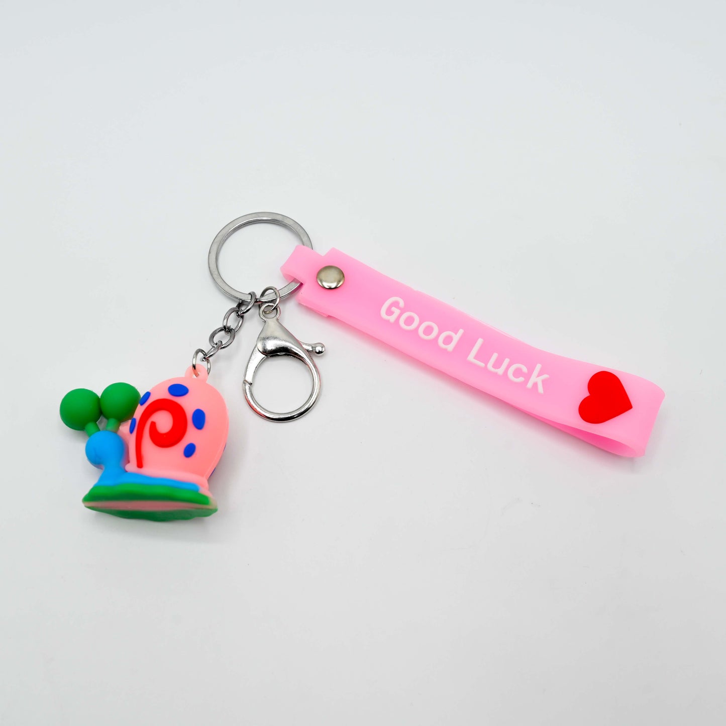 Cute Cartoon Keychain with Rubber Strap (JB-01)
