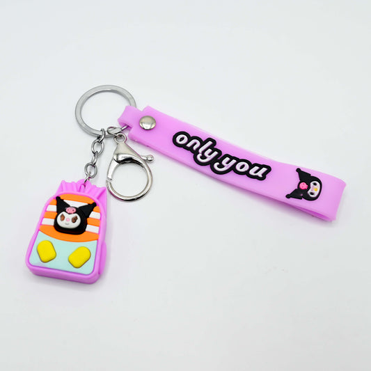 Good Luck Keychain with Rubber Strap (JB-05)