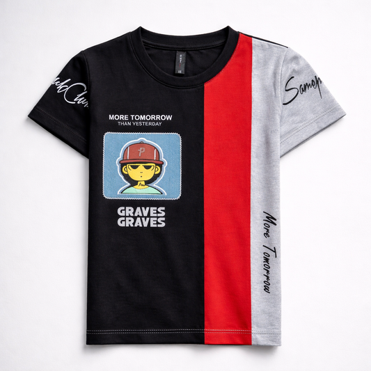 Boys Half Sleeve T-Shirt (6172)