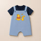 2pcs Baby Boys Romper Set – Bear & Bunny Friends - kids clothing by New Outfit Pakistan - image 3