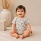 Baby Girls Printed Romper – Soft Jersey Fabric - kids clothing by New Outfit Pakistan - image 2