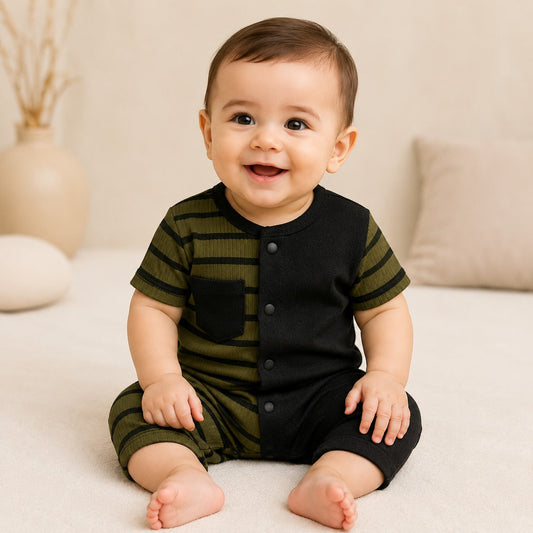 Infant -Baby Boys  Romper china Imported Fabric