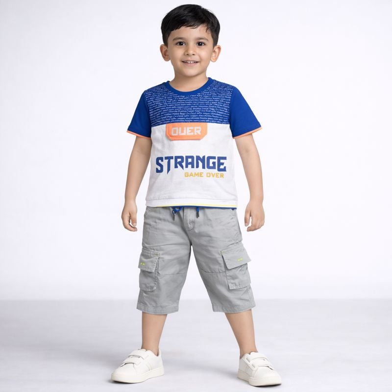 Boys Half Sleeve Suit (JB-1804)