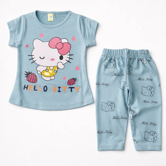 Girls Half Sleeve Suit (5120)