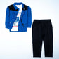 Boys Printed Full Sleeve Suit - kids clothing by New Outfit Pakistan