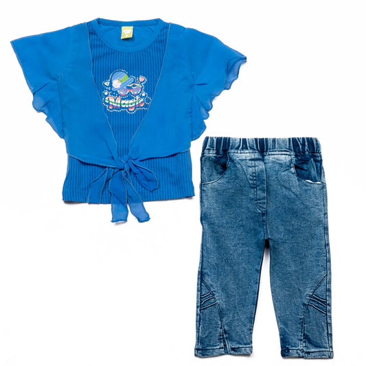 Girls Half Sleeves - kids clothing by New Outfit Pakistan