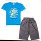 Boys Half Sleeves 2 Piece Suit | Fun & Comfortable Summer Wear - kids clothing by New Outfit Pakistan