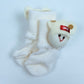Charming White Knitted Infant Socks - kids clothing by New Outfit Pakistan